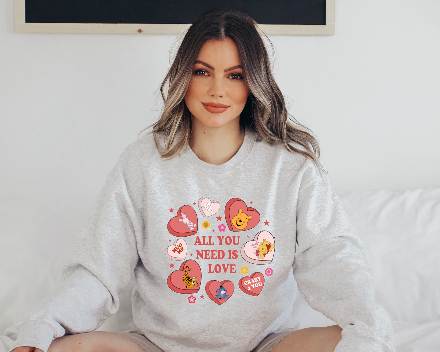 Bear Love Is All You Need Crewneck