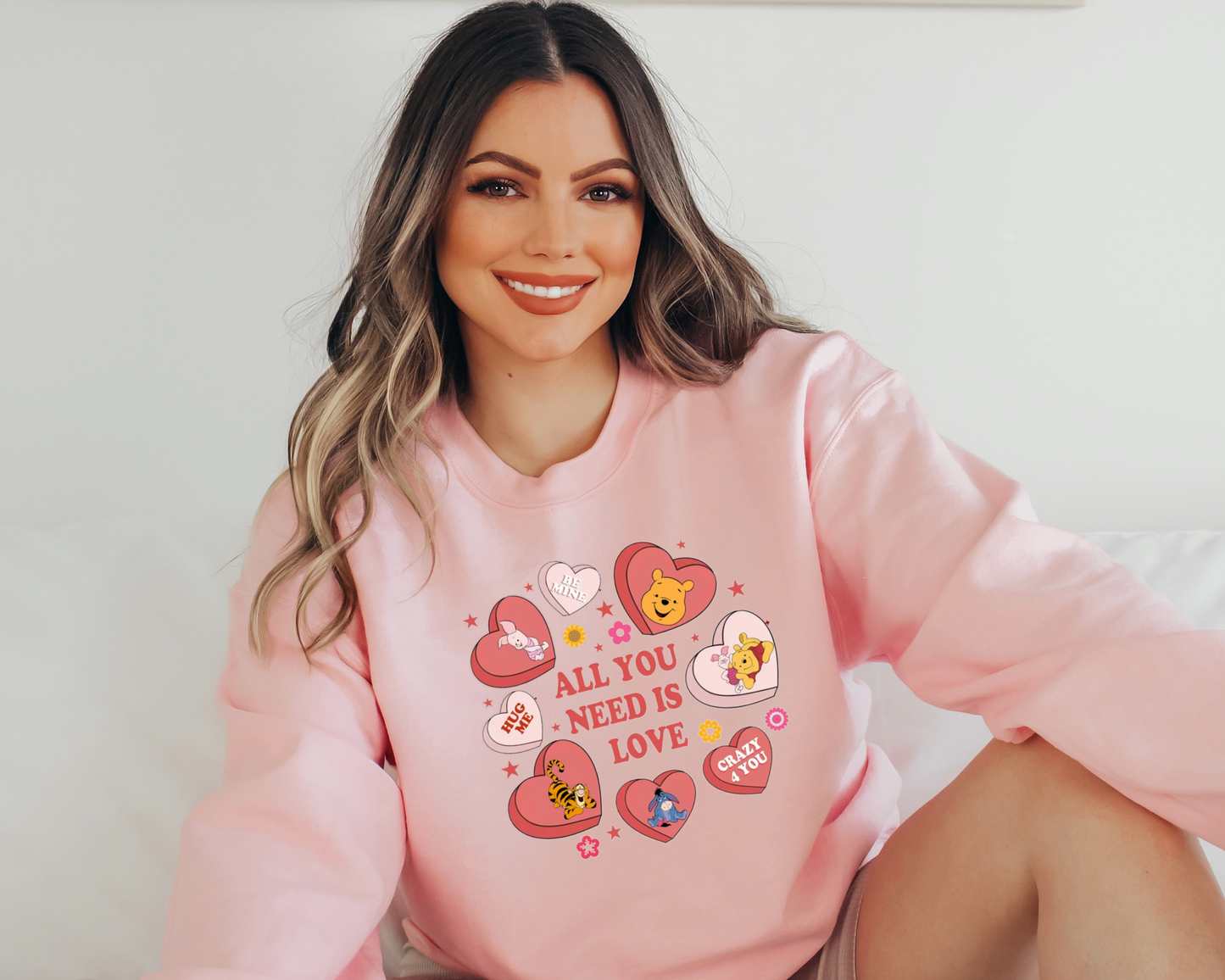 Bear Love Is All You Need Crewneck