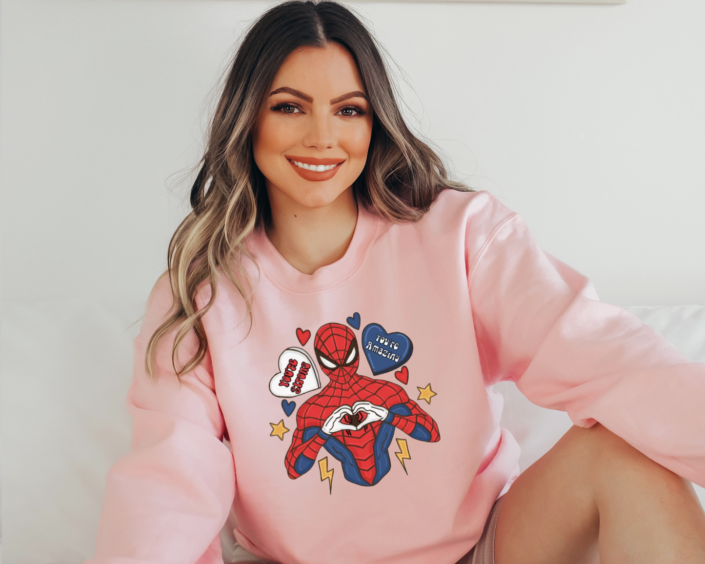 Spidey Love Crewneck